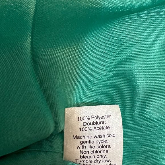 J. Crew Women's Maxi Dress Turquoise Size 12 Sleeveless Cocktail Dress - Picture 4 of 9